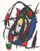 Artebonito - Joan Miro Original Lithograph V2-4&quot; Mourlot 1975 - £103.91 GBP