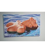 ORIGINAL NUDES PAINTING &quot;BATHER&quot; Unique, Art, hand-painted A.H. Diefenbach - $349.68 CAD