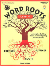 Word Roots Level 4 by Cherie A. Plant Grades 7-12 Spelling &amp; Vocabulary - £17.58 GBP