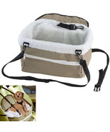 Pet Booster Seat Lookout Car Safety Dog Carrier Leash Belt Adjustable Tr... - $62.99