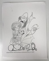 Andrea McArdle Signed Autographed 8.5x11 Al Hirschfeld &quot;Annie&quot; Print - $99.99
