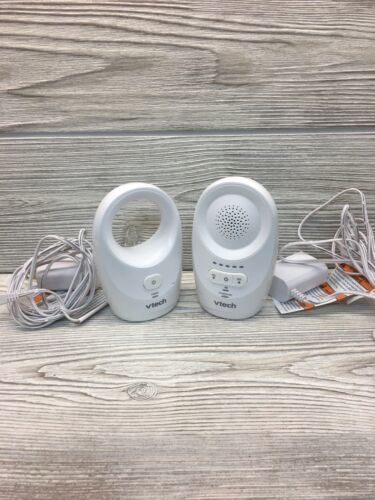 VTech DM1111 Enhanced Digital Audio Baby Monitor - White 2 Piece Interco... - $9.80