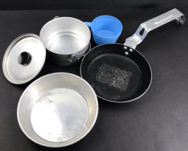 Scout Mess Kit Camping Cookware Camping Backpacking Set Japan Vintage - $20.15 CAD