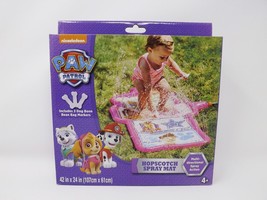 Aqua Leisure Nickelodeon Paw Patrol Hopscotch Spray Mat - New - Pink - £14.02 GBP