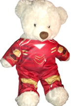 Build A Bear Marvel Avengers Iron Man 15&quot; Plush With Avengers Body Suit - £9.35 GBP