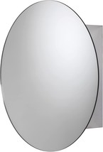 Croydex Severn Round Stainless Steel Medicine Cabinet With, Circular Med... - £108.24 GBP