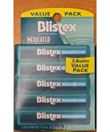 Blistex Medicated Lip Balm, 0.15 Ounce, Prevent Dryness &amp; Chapping, SPF ... - $10.88