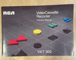 RCA SelectaVision VKT 300 VCR Video Cassette Recorder Owners Manual - $9.97