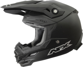 AFX Adult MX ATV FX-19R Solid Color Helmet Matte Black Medium - $99.95