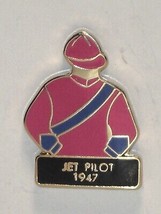 JET PILOT - 1947 Kentucky Derby Winner Jockey Silks Pin - £15.98 GBP