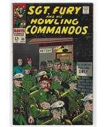 Marvel Comics SGT Fury and his howling commandos #60 Nov 1968 Silver Age - $10.29 CAD