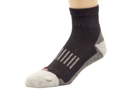 Made in America Socks - 2 Pair Pack - Cotton Ankle - Shoe Size 6 to 12 - $14.95