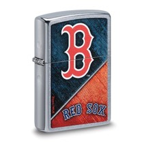 Zippo® MLB® Boston Red Sox Street Chrome™ Lighter - New Design - £27.90 GBP