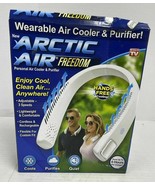 Arctic Air Freedom Neck Fan Wearable Cooler Purifier Enjoy Cool Ontel AC... - £18.75 GBP