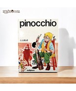 Book Pinocchio Collodi Malipiero Edition Out of Commerce Year 1975 - $62.44