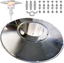 Patio Heat Reflector Shield Replacement, Outdoor Heaters Top Part Access... - $52.99