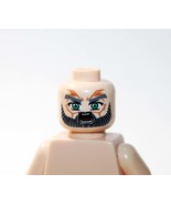 HGT Male Yelling Head Grey Beard Head Diy Rare Minifigures - $3.20