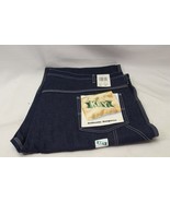 Key Authentic Dungaree Dark Blue Jeans Mens Size 50x30 NEW 6 Pocket + Be... - $522.04 MXN