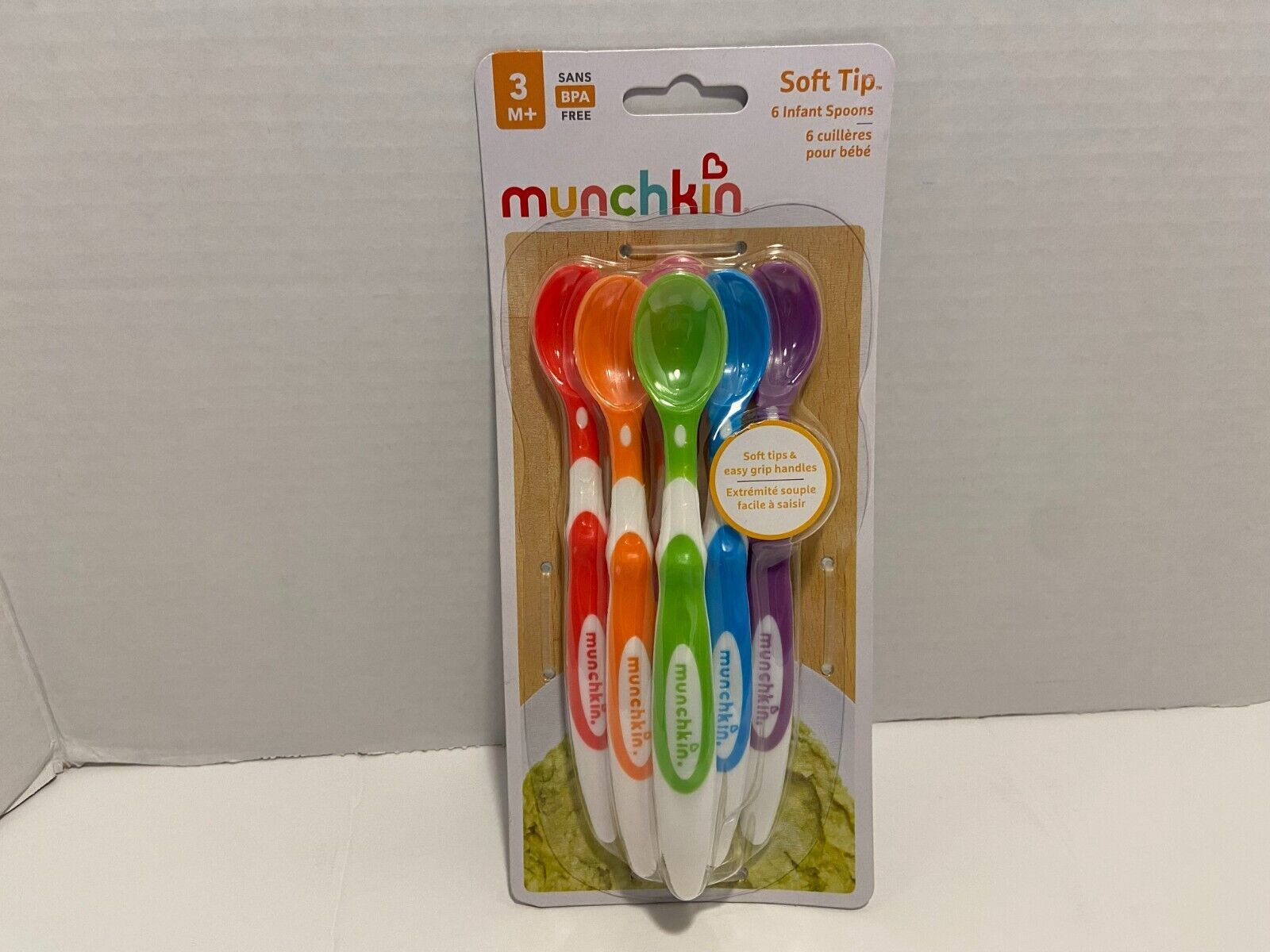 Munchkin 10062 Soft-Tip Infant Spoons - Multi-Color (Pack of 6) - $5.45