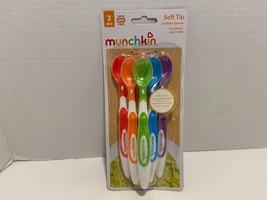 Munchkin 10062 Soft-Tip Infant Spoons - Multi-Color (Pack of 6) - £4.30 GBP