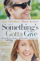 Something&#39;s Gotta Give DVD, 2004, Widescreen Jack Nicholson Dianne Keaton - £2.54 GBP