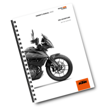 KTM 2022 - 390 ADVENTURE US EDITION - OWNERS MANUAL USER GUIDE - $49.00