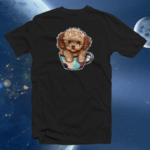 Teacup Poodle Cute Cuddly #2 COTTON T-SHIRT Dog Canine Art Fur Baby Family - £14.22 GBP+