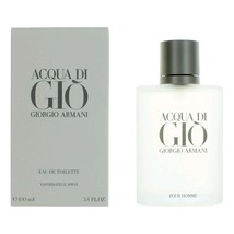 Acqua Di Gio by Giorgio Armani, 3.4 oz Eau De Toilette Spray for Men - $83.43