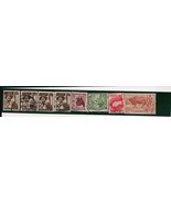 Mixed Lot Stamps Egypt South Africa Cameroon Israel Ceylon Canceled Used - $8.23 CAD