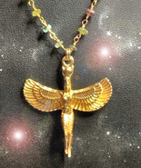 HAUNTED NECKLACE SOLOR GODDESS OF DIVINE AUTHORITY HIGHEST LIGHT MAGICK - $203.33