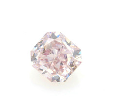Real 0.68ct  Natural Loose Fancy Light Purple Pink Color Diamond GIA Radiant - £7,029.13 GBP