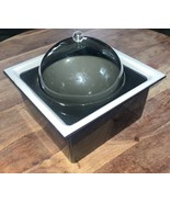Retro MCM Space Age Atomic Grey and White Lucite Ice Bucket, Cold Servin... - $559.98 MXN
