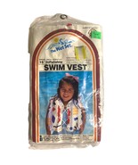 Vinatge The Wet Set 15&quot; Inflatable Swim Vest 1987 Style 59660 - £10.47 GBP