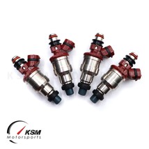 4X Fuel Injectors 23250-35040 For 1989-1995 Toyota 4RUNNER Pickup T100 22RE 2.4L - $123.69