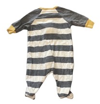 Gerber Newborn Sleepers Lot 2 NB Baby One Piece Pajamas Cute Footed image 3
