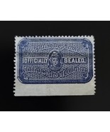 1907 Official Post Office Department Seal Stamp, Royal Blue Scott OX12 U... - $2.72 CAD