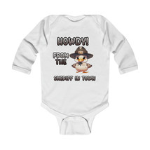 Howdy From The New Sheriff Unisex Infant Long Sleeve Bodysuit | Baby Sho... - £25.12 GBP+