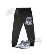 ANTI Sweatpants for 1 Mid True Blue Cement Shadow Grey 3 Low High Dunk A... - £42.36 GBP