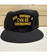Vintage USS Dwight D. Eisenhower MILITARY Hat CVN 69 Ship Hat New Made I... - €25,78 EUR