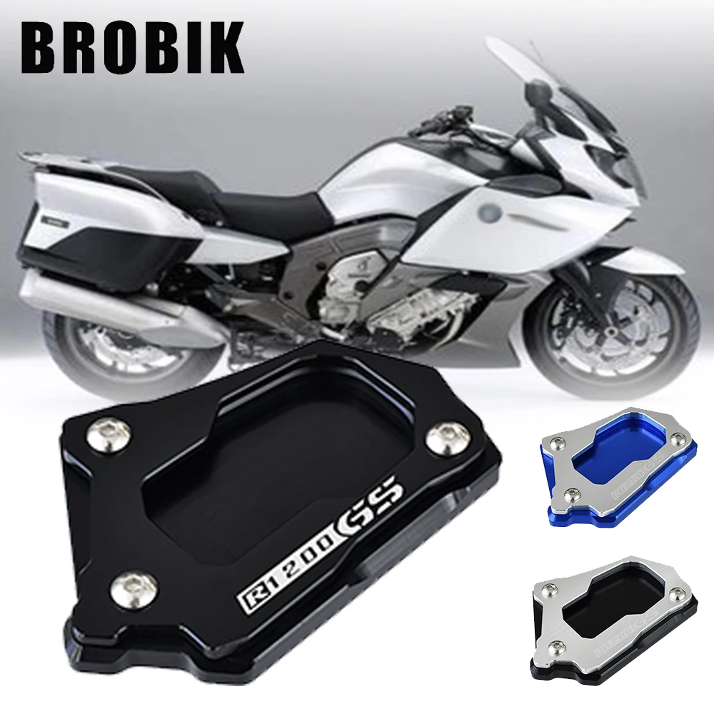 BROBIK Motorcycle Accessories for R1200GS Foot Pad Support Kickstand Side Stand - £10.49 GBP+