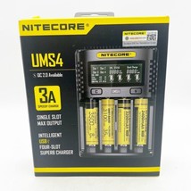 NITECORE UMS4 Intelligent USB Four Slot Superb Battery Charger - $34.99