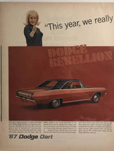 ‘67 Dodge Dart Rebellion Vintage Print Ad - £6.16 GBP