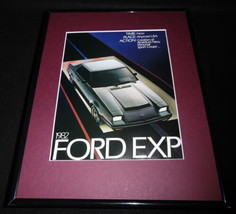 1982 Ford EXP Framed 11x14 ORIGINAL Vintage Advertisement B - $34.64