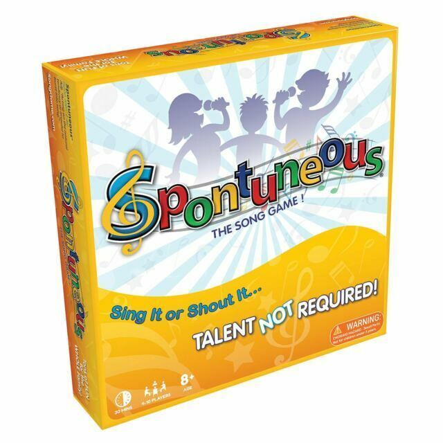 Spontaneous Board Game Where Lyrics Come to Life Family Game NEW &amp; SEALED - $18.69