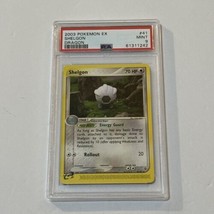 2003 Shelgon 41/97 EX Dragon Pokémon Card PSA Mint 9 Non Holo - £29.01 GBP