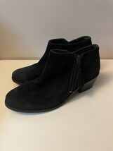 Vionic Serena Ankle Boot, Black Tassel US 6.5 - $25.49