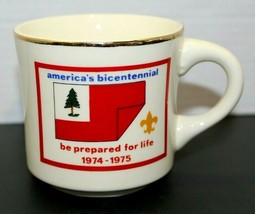 Vintage Boy Scout 1975 America&#39;s Bicentennial Prepared For Life Coffee M... - $21.78