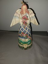 Jim Shore Angel Figurine SUMMER RESTORES THE SOUL 9” Tall Heartwood Cree... - $24.99