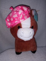 Hugme Small Donkey wearing Hat 8&quot; NWT - £12.60 GBP