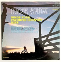 Hank Snow Sings Your Favorite Country Hits 1965 Vinyl Record 33 12&quot; VRG2 - £15.71 GBP